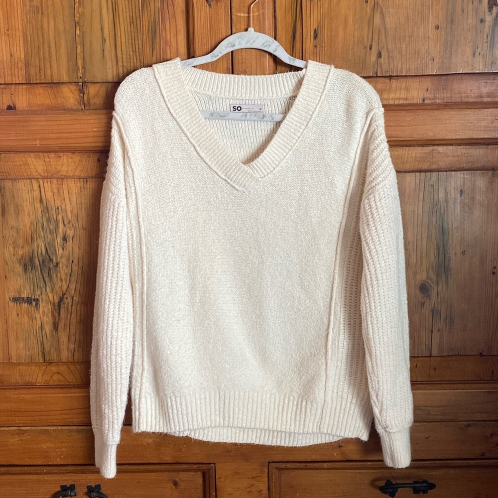 Cozy V Neck Sweater